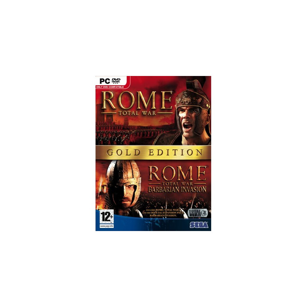 Rome Total War: Edition (Pc Dvd) Gold 5060004766628