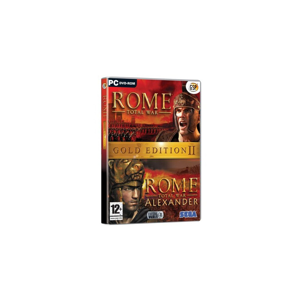 Rome: Total War - Edition Ii (Pc Dvd) Gold 5016488115698
