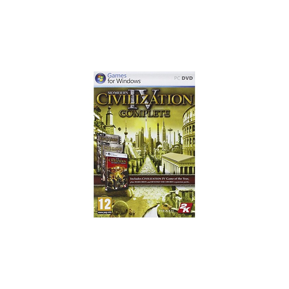 Sid Meier's Civilization Iv: Complete (Pc Dvd) 5026555052955