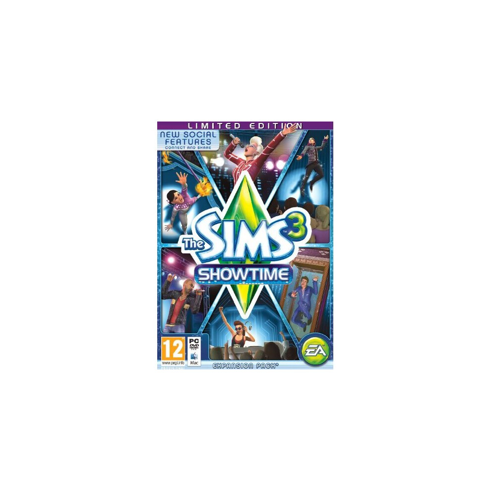 The Sims 3 Showtime - Limited Edition (Pc Dvd) 5030930106195