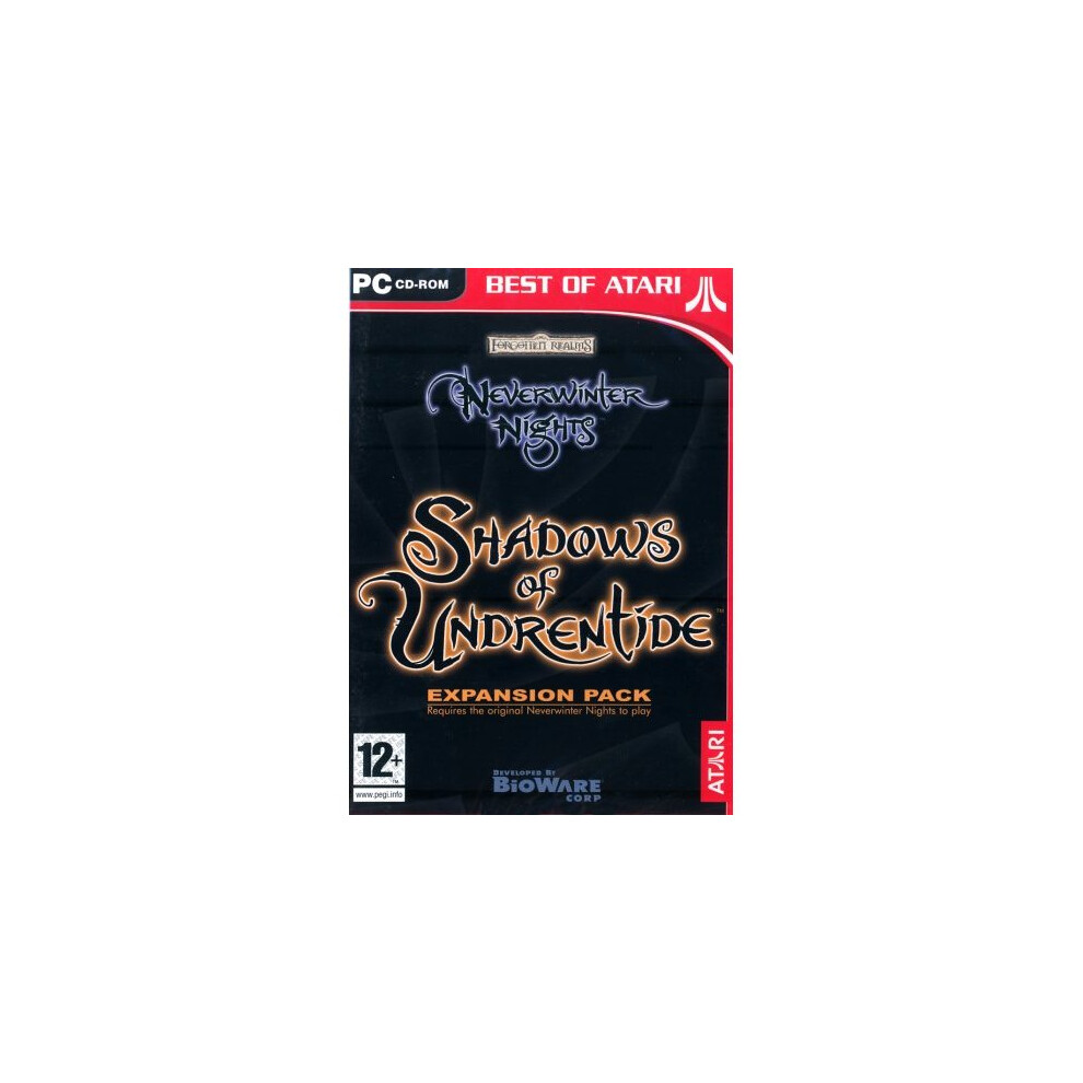 Best Of Atari: Neverwinter Nights: The Shadows Of Undrentide: Expansion Pack (Pc) 3546430116074