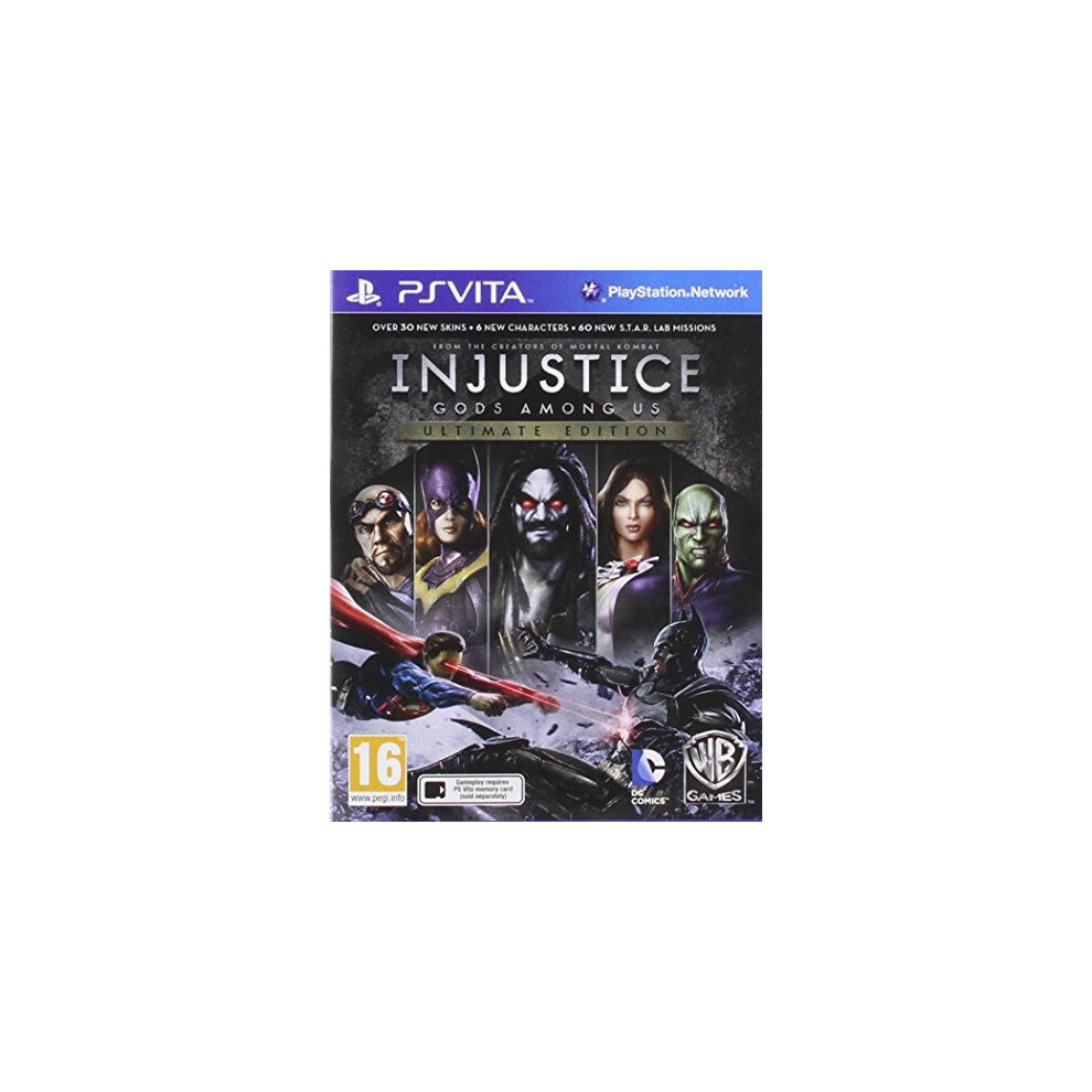 Injustice: Gods Among Us Ultimate Edition Ps Vita Uk (Vita) 5051892143646