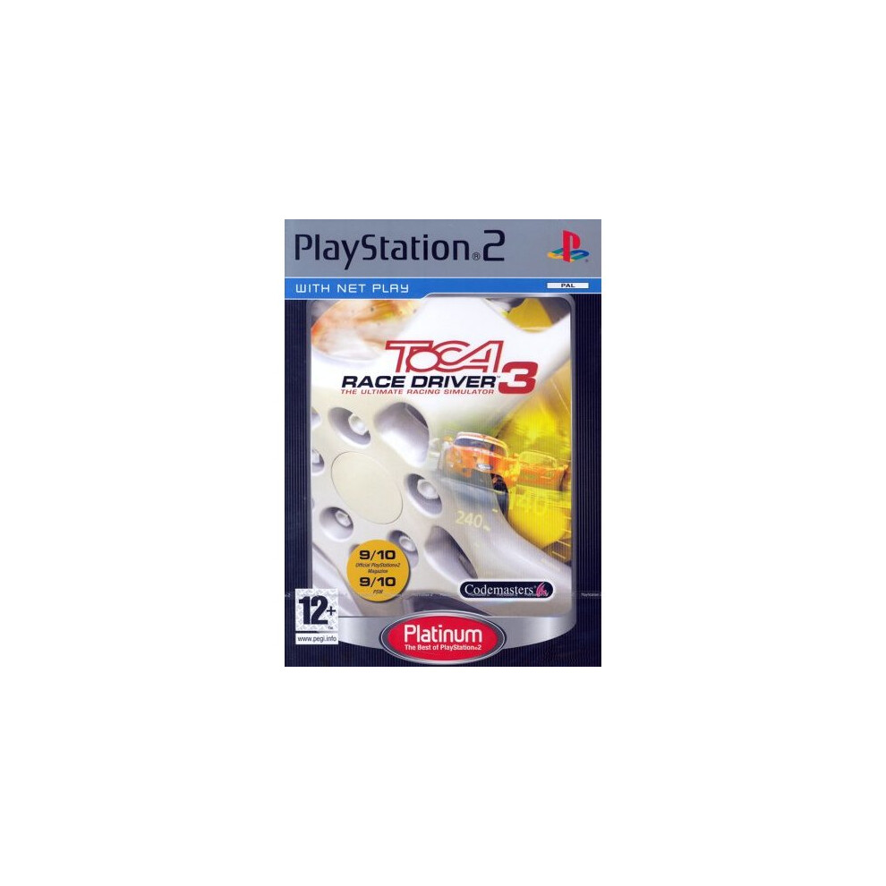 Codemasters Toca Race Driver 3 Platinum (Ps2)
