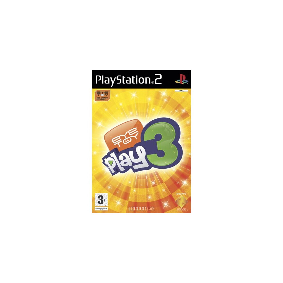 EyeToy Play 3 (Without Camera) (PS2)