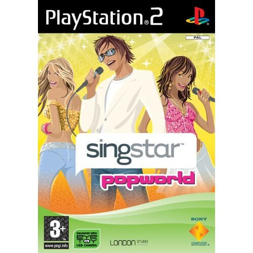 Refurbished Playstation SingStar Popworld - Solus (PS2)