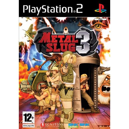 Jeu Metal Slug 3 PS2 Version PAL FR - Complet, état Correct, Pour PlayStation 2