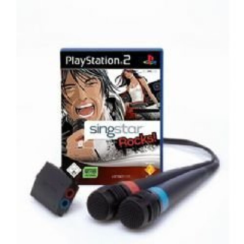 Refurbished Playstation SingStar Rocks! with 2 Microphones (PS2)