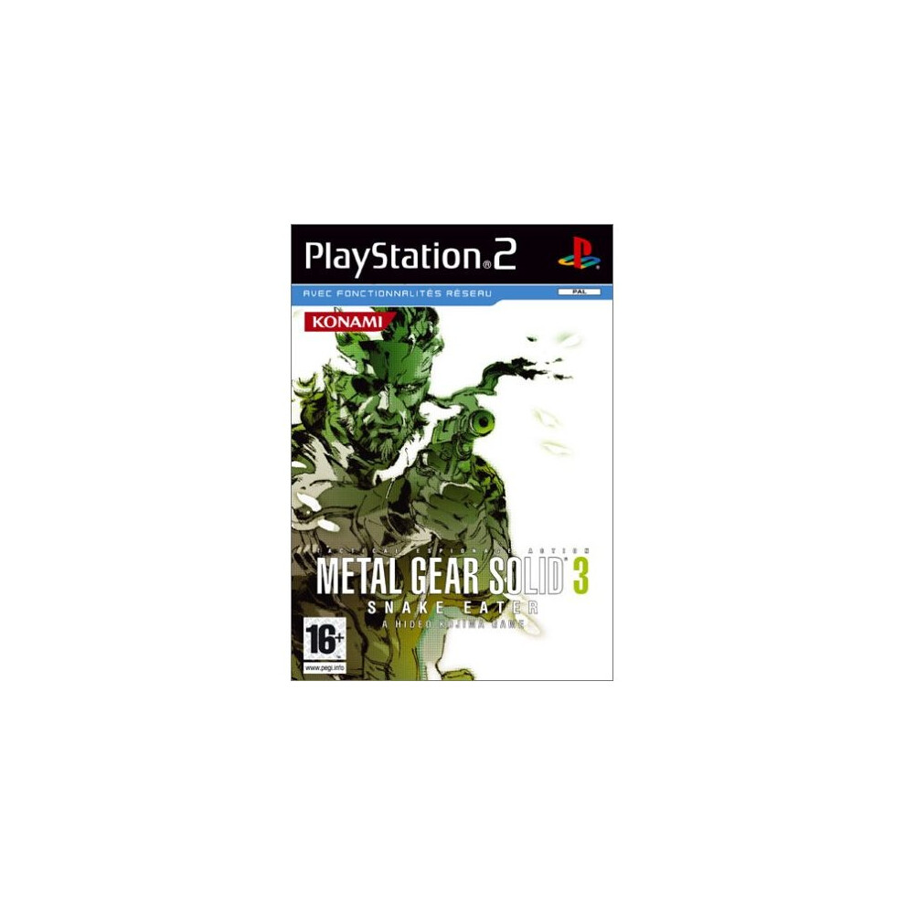 Metal Gear Solid 3 Snake Eater PS2