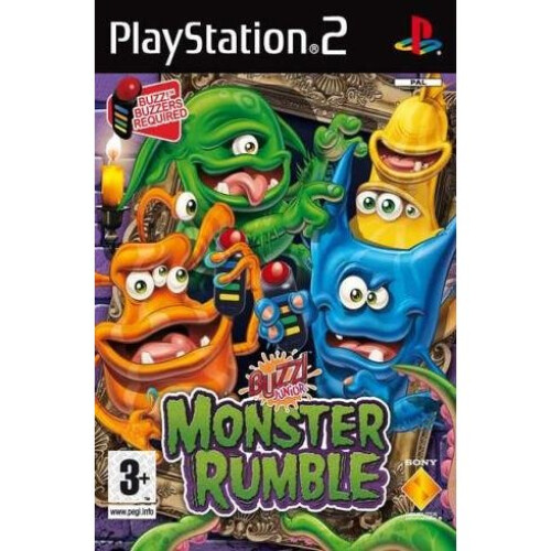 Refurbished Playstation Buzz! Junior Monster Rumble with Buzzers (PS2)