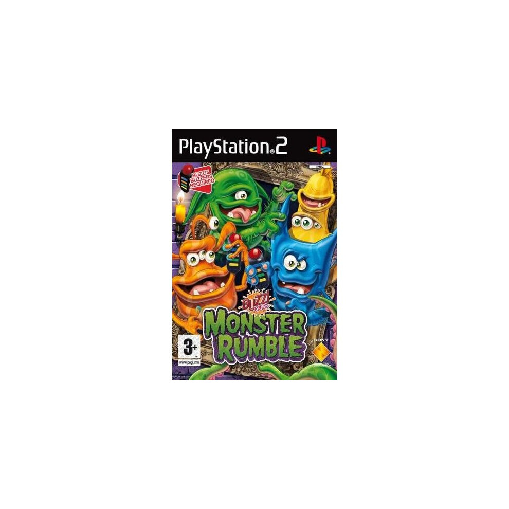 Buzz! Junior Monster Rumble with Buzzers (PS2)