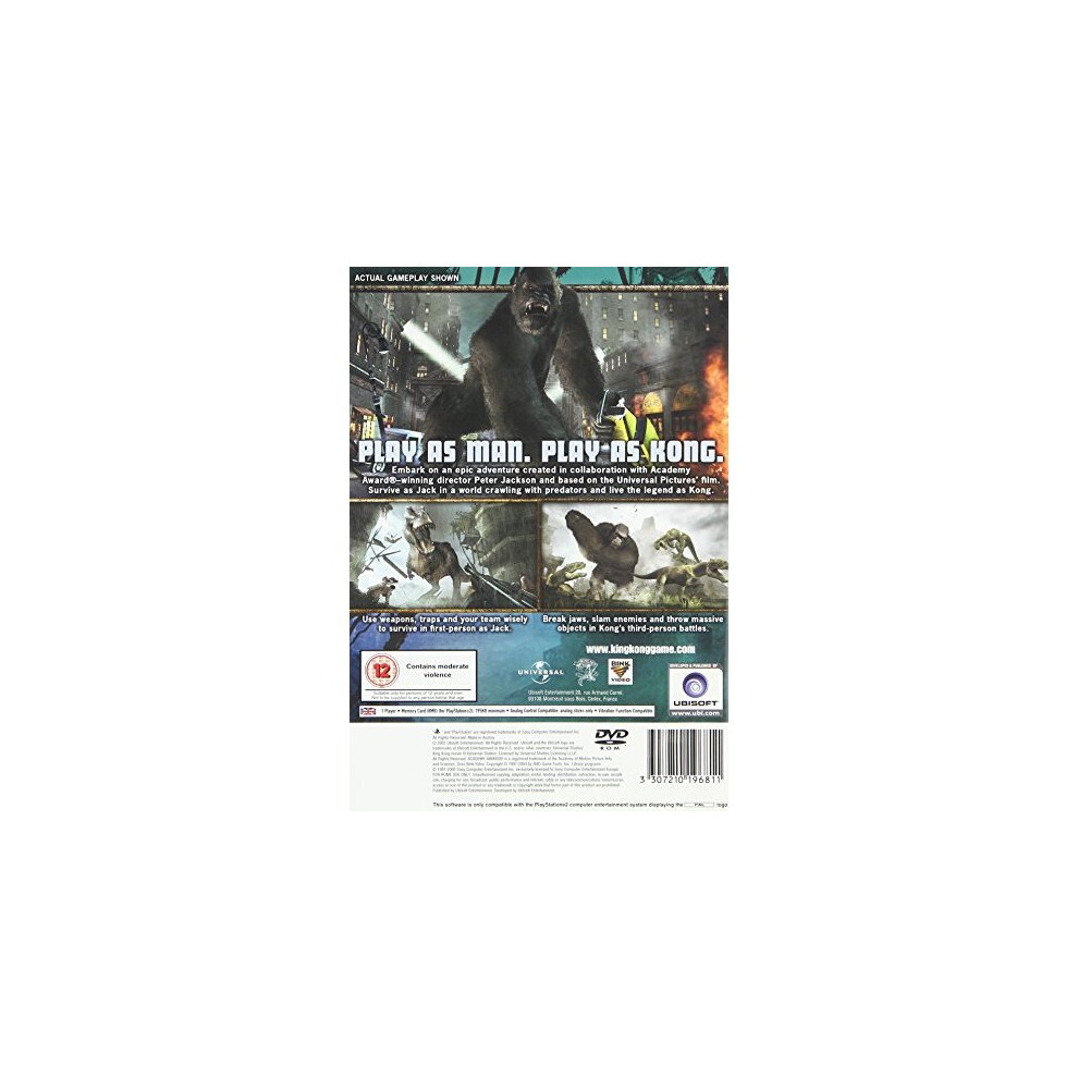 Peter Jackson's King Kong: The Official Game Of The Movie (Ps2) 3307210196811