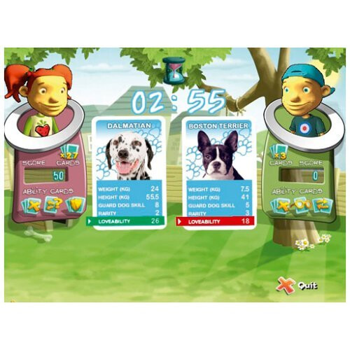 Dogs and Dinosaurs Top Trumps PS2 Game
