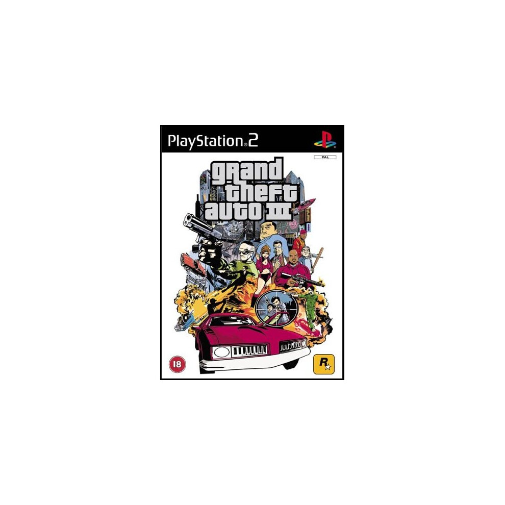 Grand Theft Auto Iii (Ps2) 5026555300490