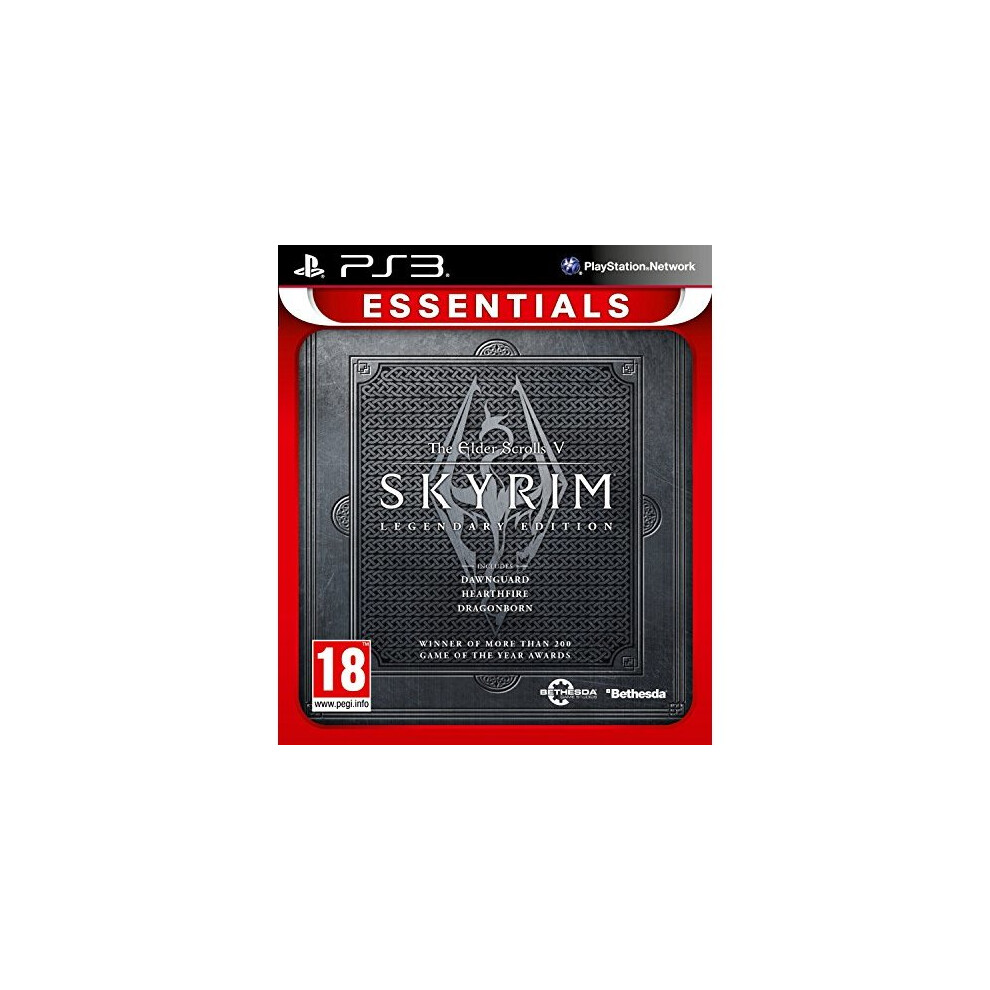 Playstation The Elder Scrolls V Skyrim Legendary Essentials Sony Ps3 Game Uk