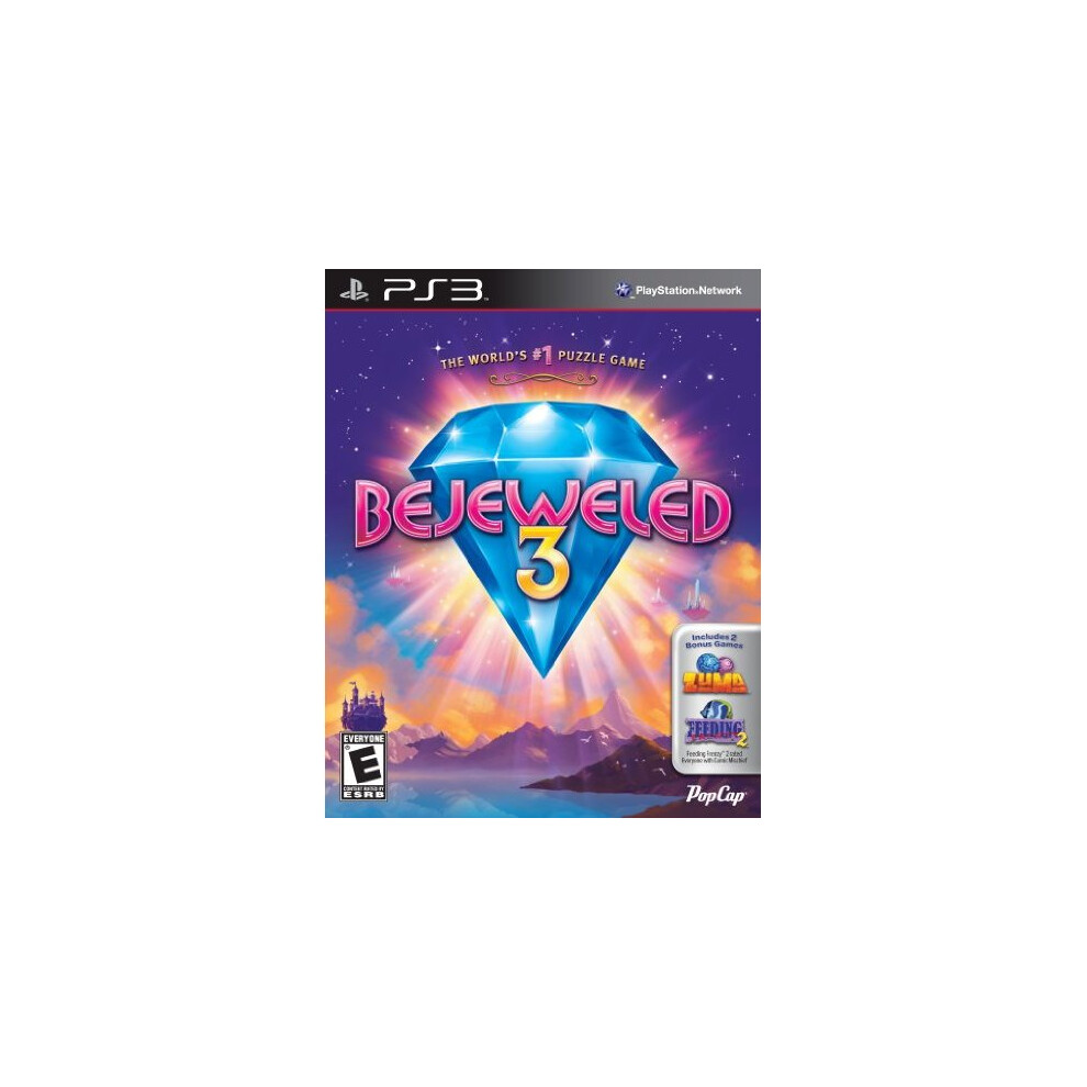 Bejeweled 3 (With Zuma & Feeding Frenzy 2) 899274002502