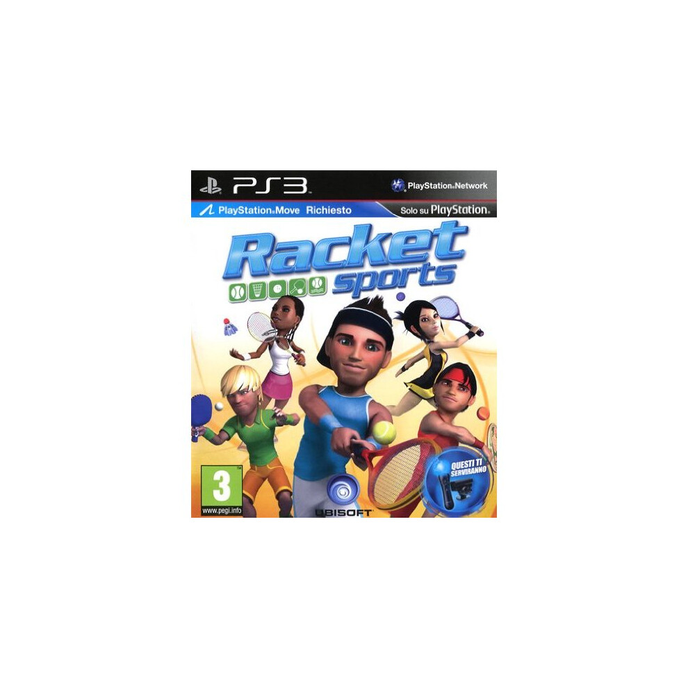 Racket Sports (Move) Ps3 3307217935284