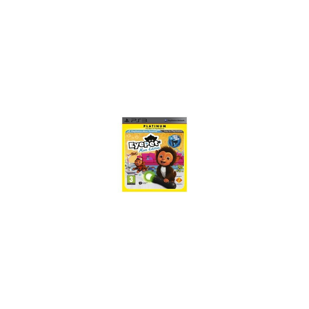 Playstation Eyepet : Move Edition - Platinum (Ps3)