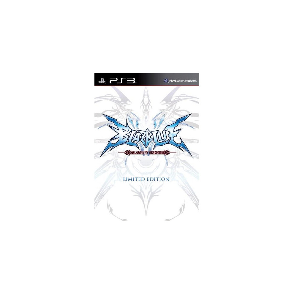 Blazblue: Calamity Trigger - Limited Edition (Ps3) 4510772105323