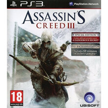 PS3 ASSASSIN'S CREED III : SPECIAL + EXCLUSIVE EDITION (EU)