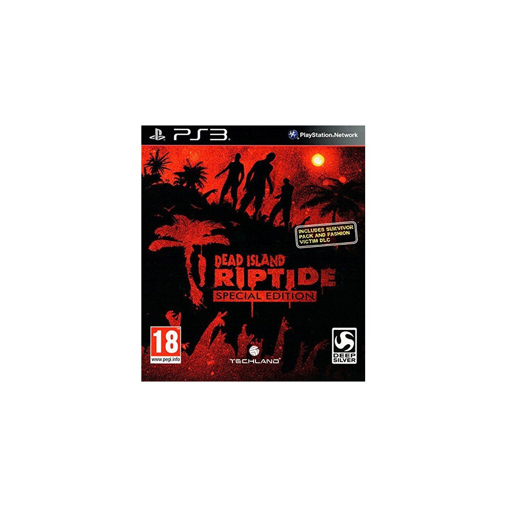 Dead Island Riptide Special Edition Ps3 - Includes Survivor Pack & Fashion Victim Dlc 4020628511739