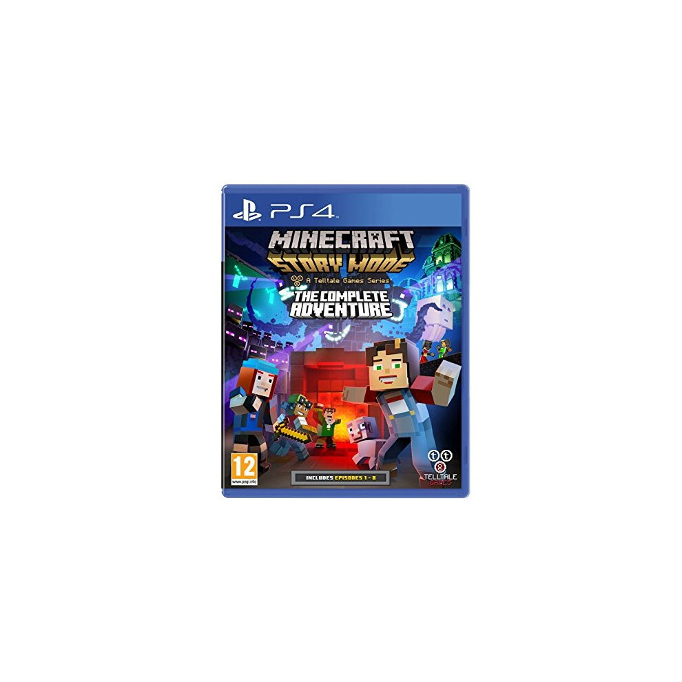 Telltale Games Minecraft Story Mode Complete Adventure (Ps4)