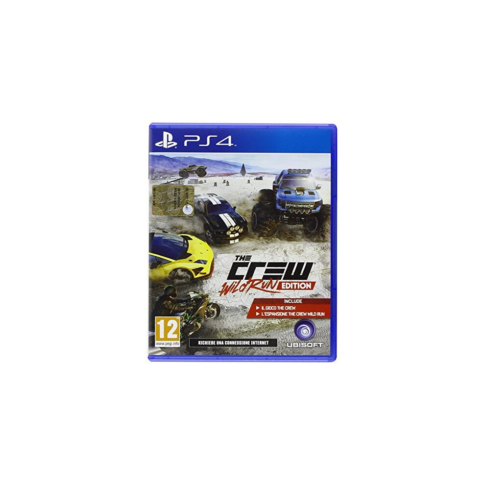 Ubisoft The Crew Wild Run Edition  PS4 - video games (PS4  PlayStation 4  Physical media  Racing  U-image-OPC-PCMFXW-NEW