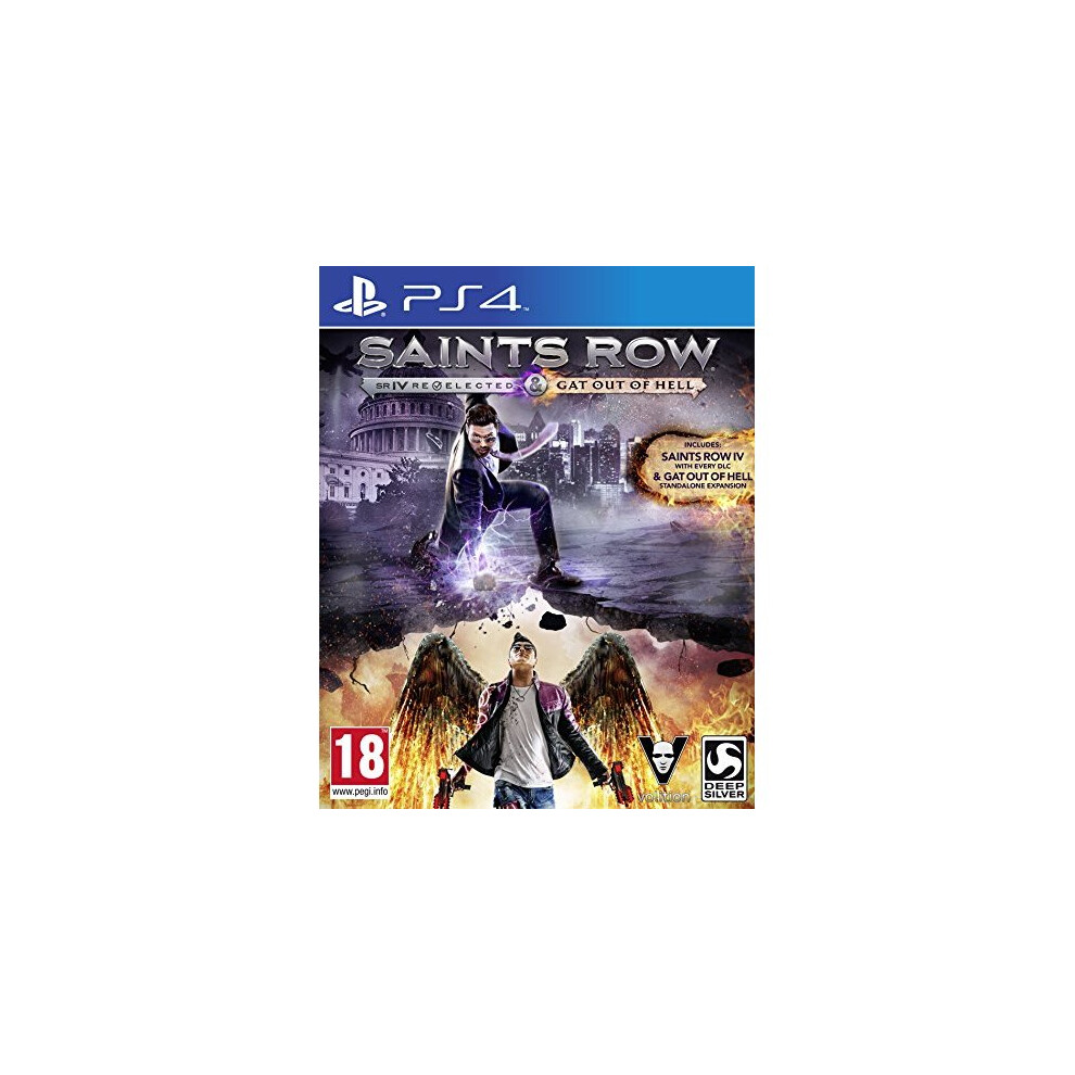 Saints Row Iv: Re-Elected/ Saints Row: Gat Out Of Hell (Ps4) 4020628862220