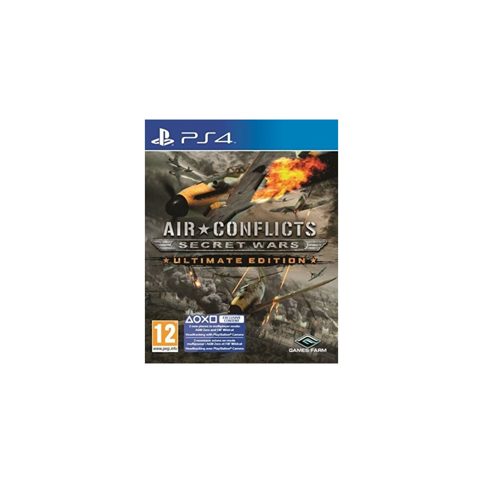 Air Conflicts Secret Wars Ultimate Edition PS4 PlayStation 4 Game SEALED - Image 2