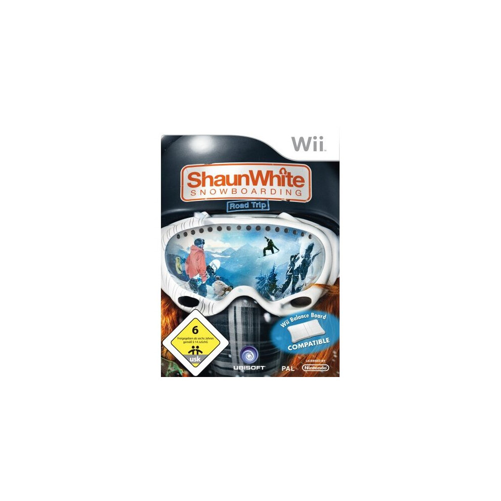 Shaun Snowboard Roadtrip Road Trip Nintendo Wii White 3307211605145