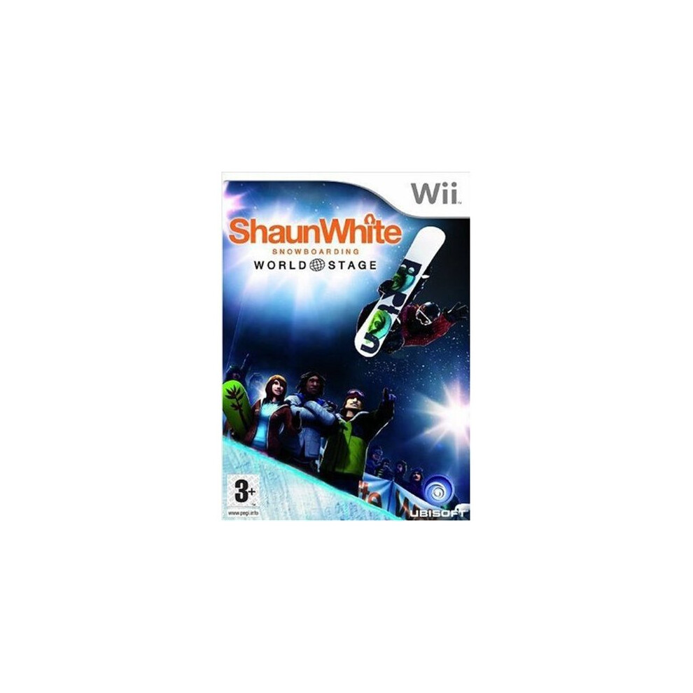 Shaun Snowboarding World Stage White 3307211685246