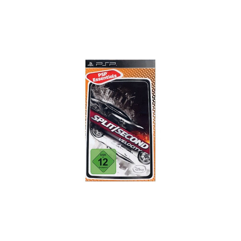 Split Second Velocity Essentials Game PSP