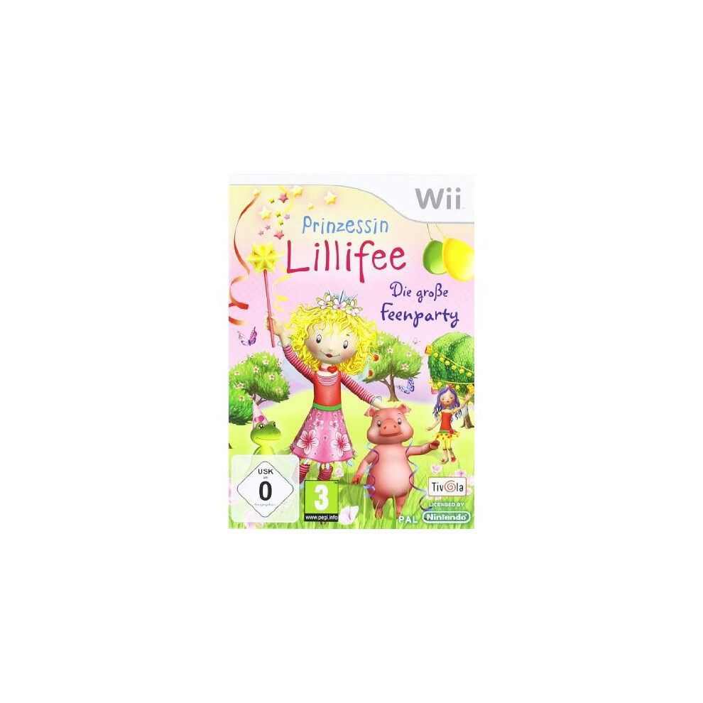 Tivola Prinzessin Lillifee - Die GroãÂÃÂ¸E Feenparty Wii - Video Games (Nintendo Wii Kids Tivola P 4036473000588