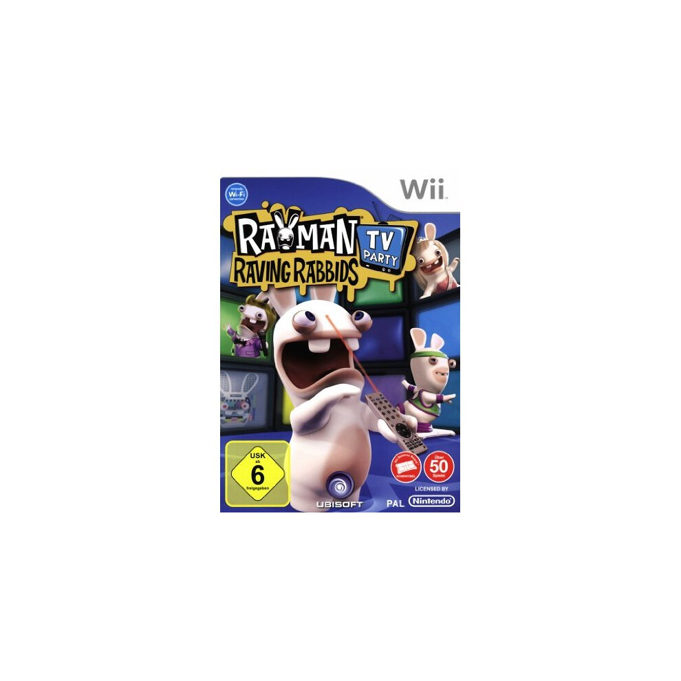 Software Pyramide Rayman Raving Rabbids - Tv-Party - Video Games (Nintendo Wii Arcade) 4012160010740