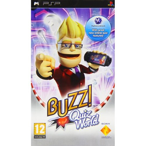 Refurbished Playstation Buzz! Quiz World (PSP)