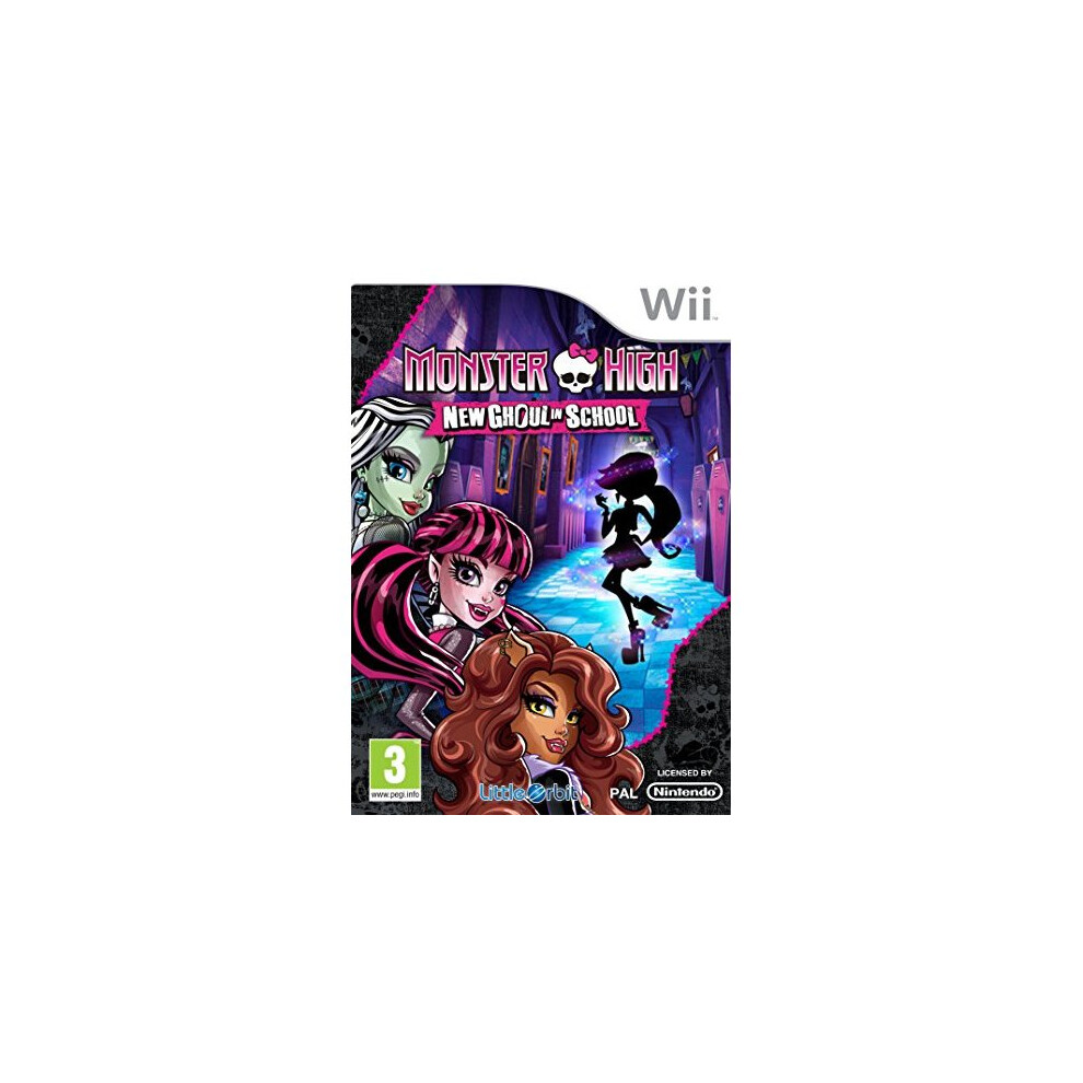 Monster High: New Ghoul In School (Nintendo Wii) 8154030104534