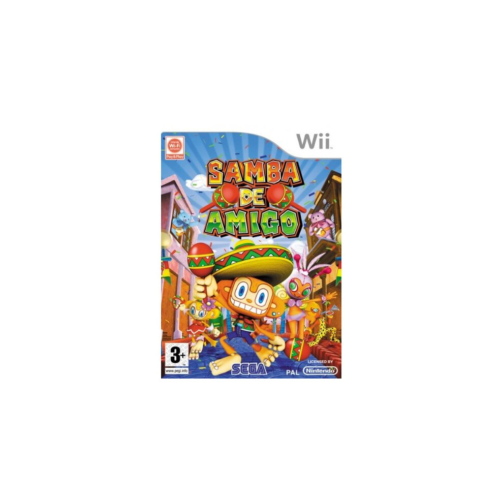 Samba De Amigo Wii 5060138438514
