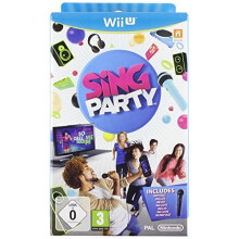 SiNG PARTY with Wii U Wired Microphone - Refurbished