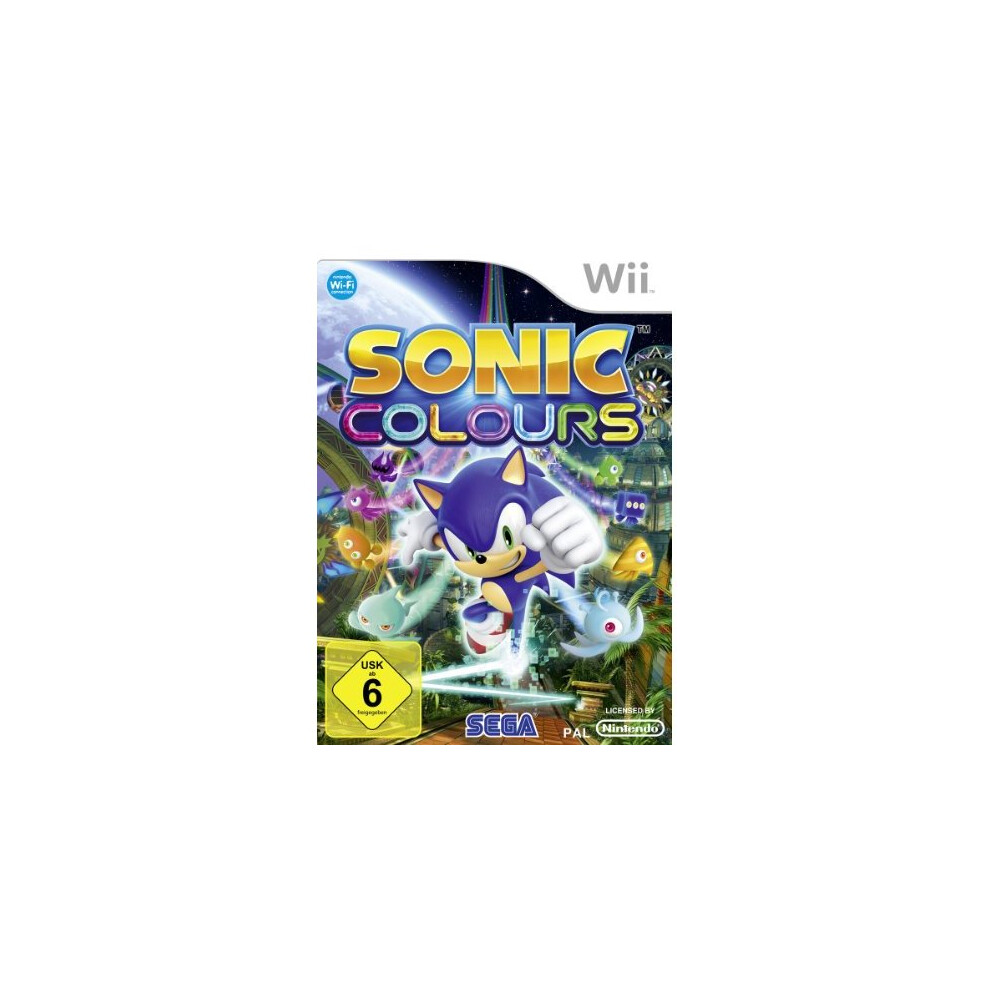 Game Sonic Colours (Nintendo Wii)