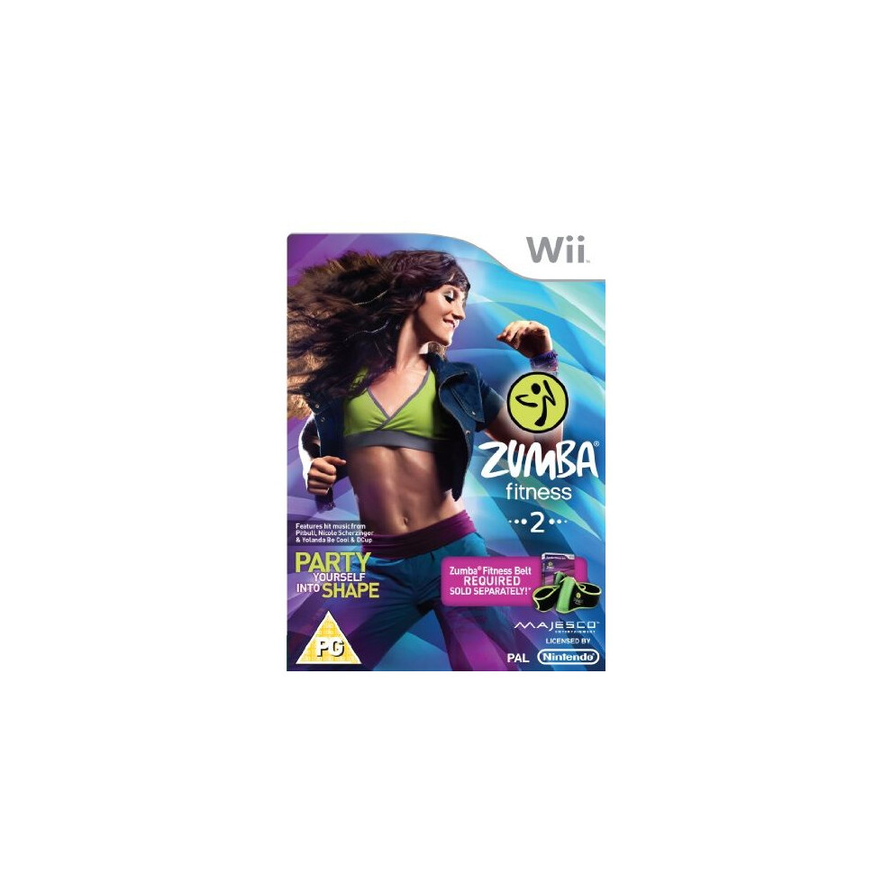 Zumba 2 Fitness (Wii) - Game Only 5060288220298