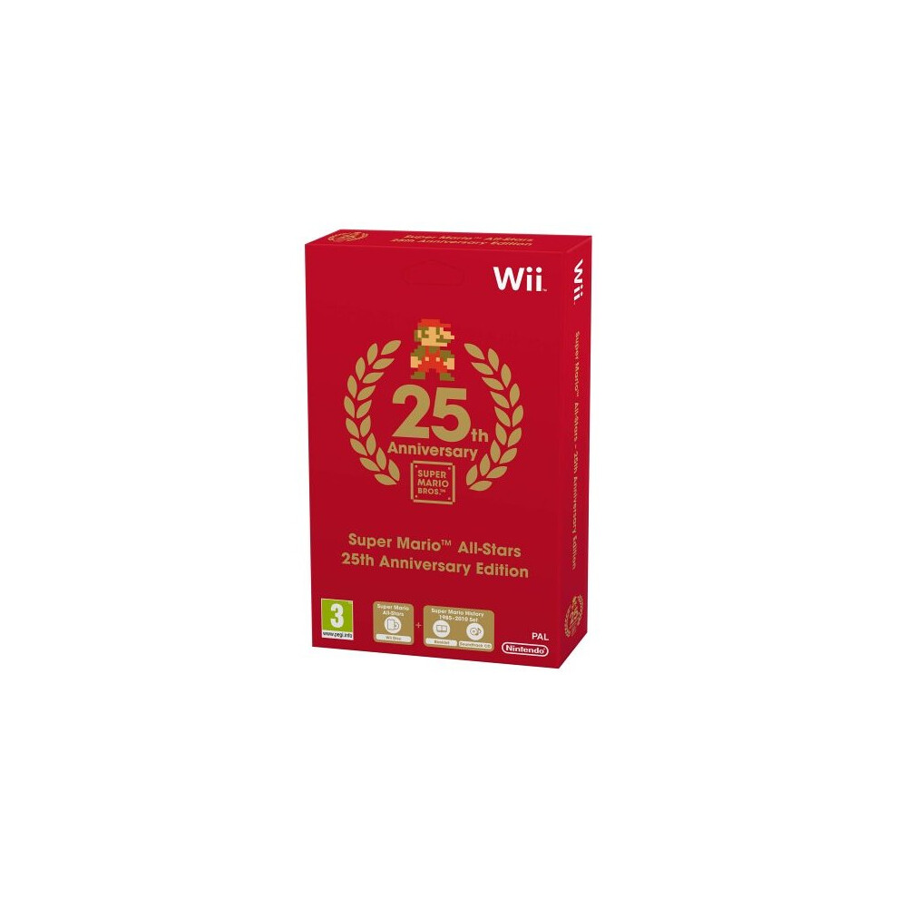 Super Mario All-Stars - 25th Anniversary Edition (Wii)-image-OPC-PCMM69-REFURBISHED