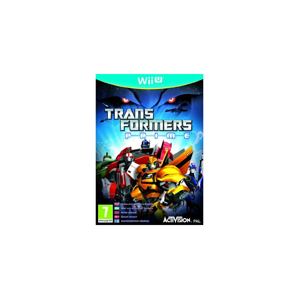 Transformers Prime (Nintendo Wii U) 5030917120466