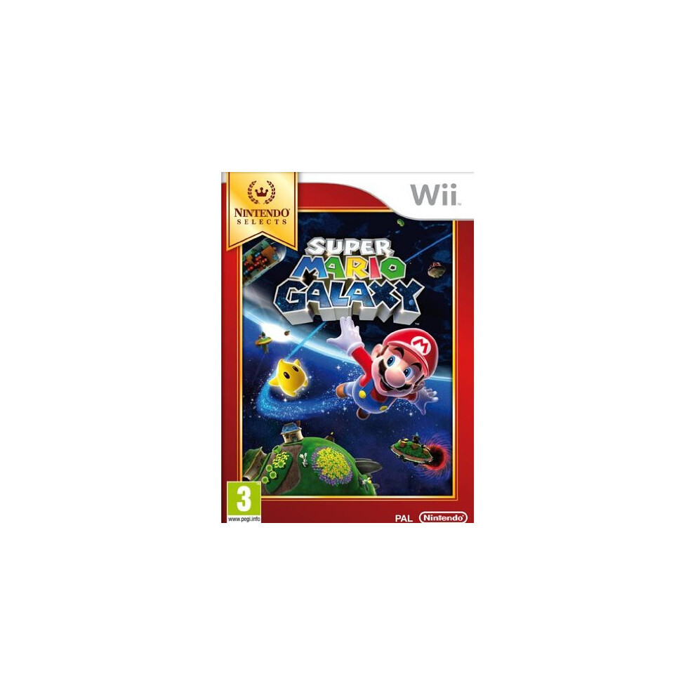 WII SUPER MARIO GALAXY SELECT-image-OPC-PCMK6J-NEW