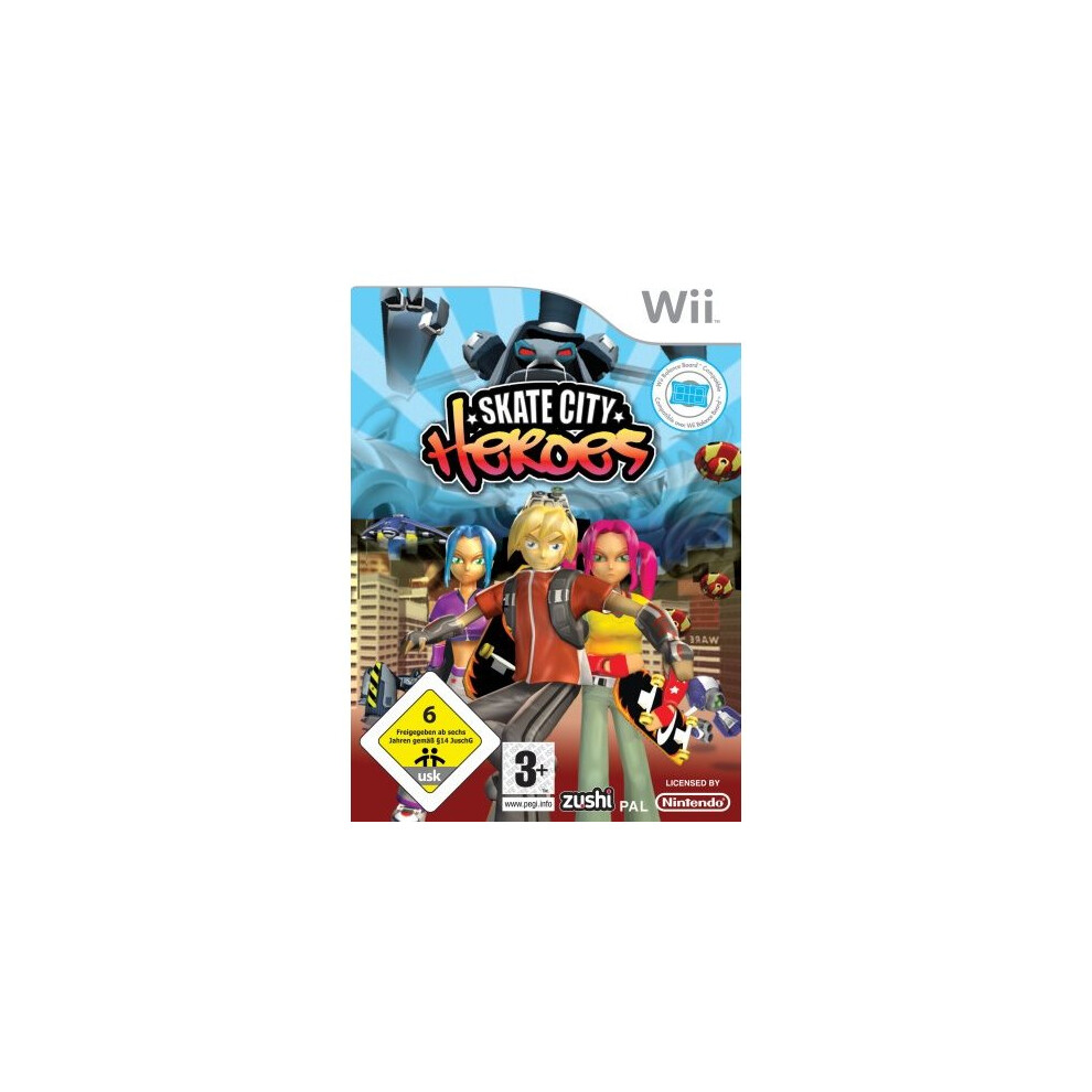 Skate City Heroes (Wii) 5060034556916