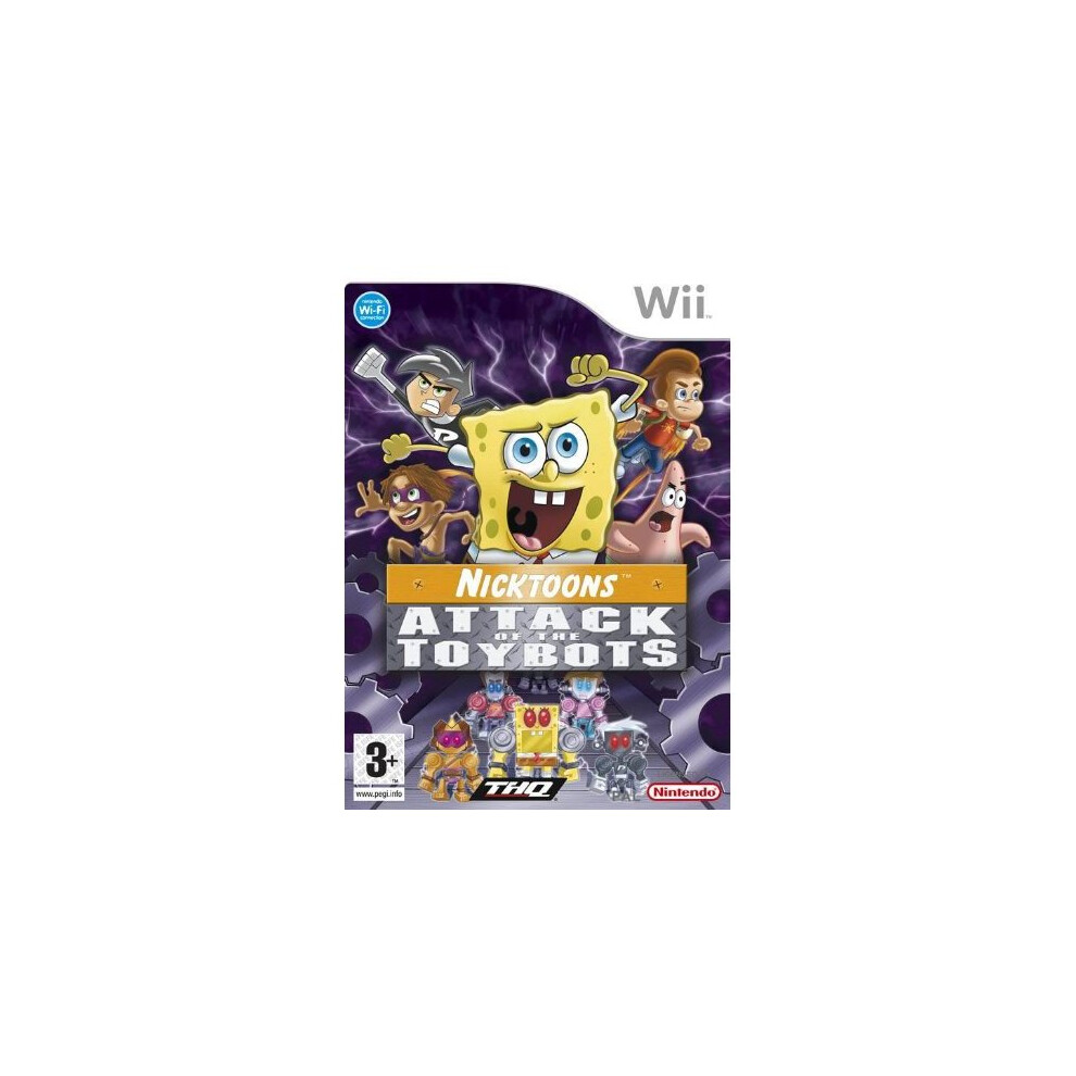 Nintendo Nicktoons: Attack Of The Toybots (Wii)