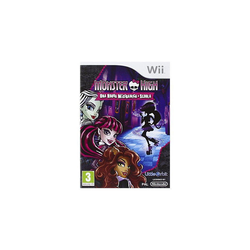 Namco Bandai Games Monster High: New Ghoul In School Wii - Video Games (Wii Nintendo Wii Torus G 8154030104565
