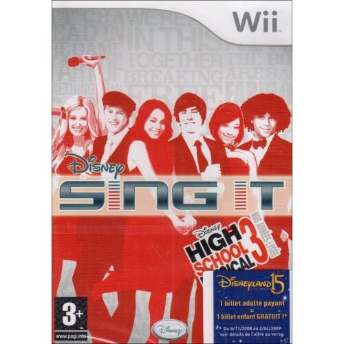 Nintendo HIGH SCHOOL MUSICAL 3  Sing It