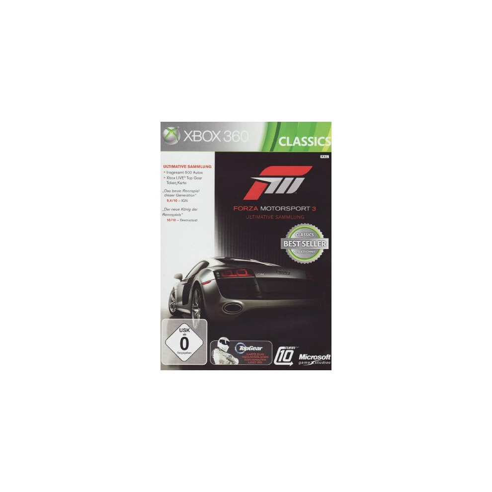 Forza 3 Ultimate - Classics (Xbox 360) - Classic Cars Edition Racing Game