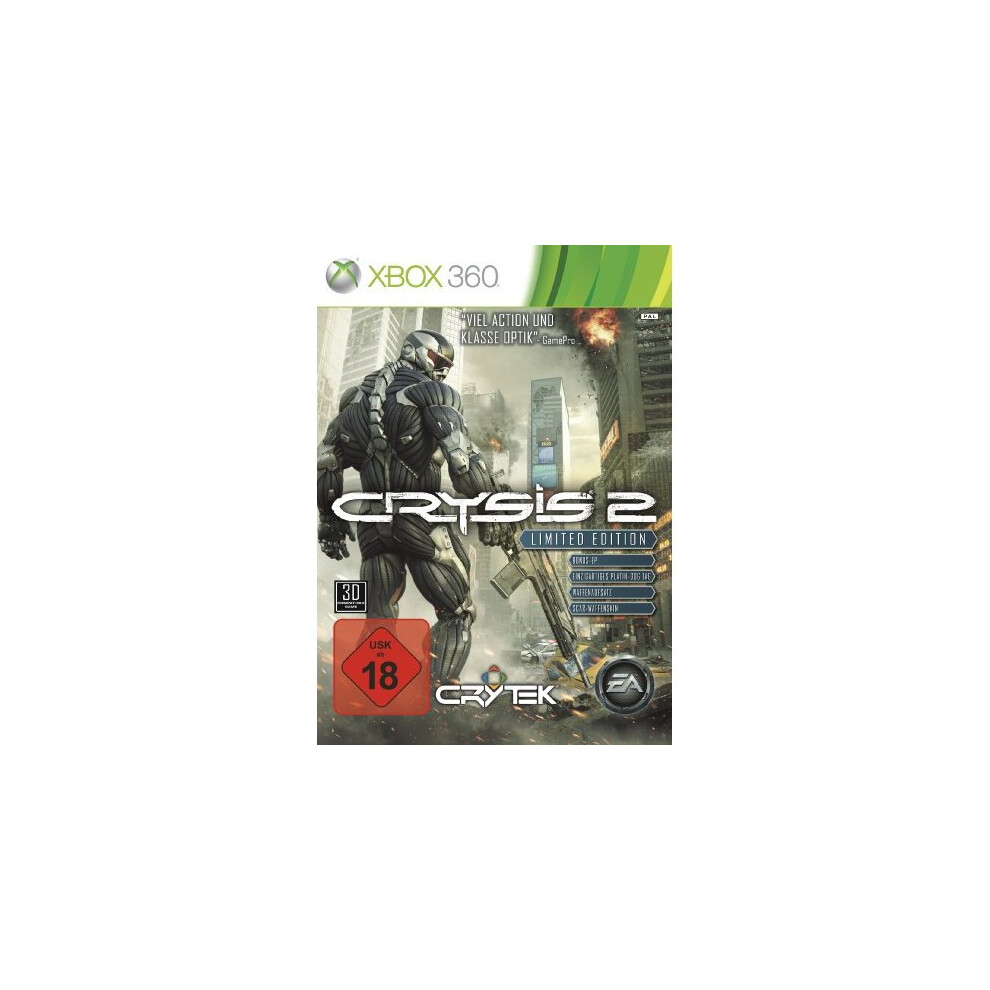 Crysis 2 Limited Edition (Xbox 360) (Usk 18) 5030932096517
