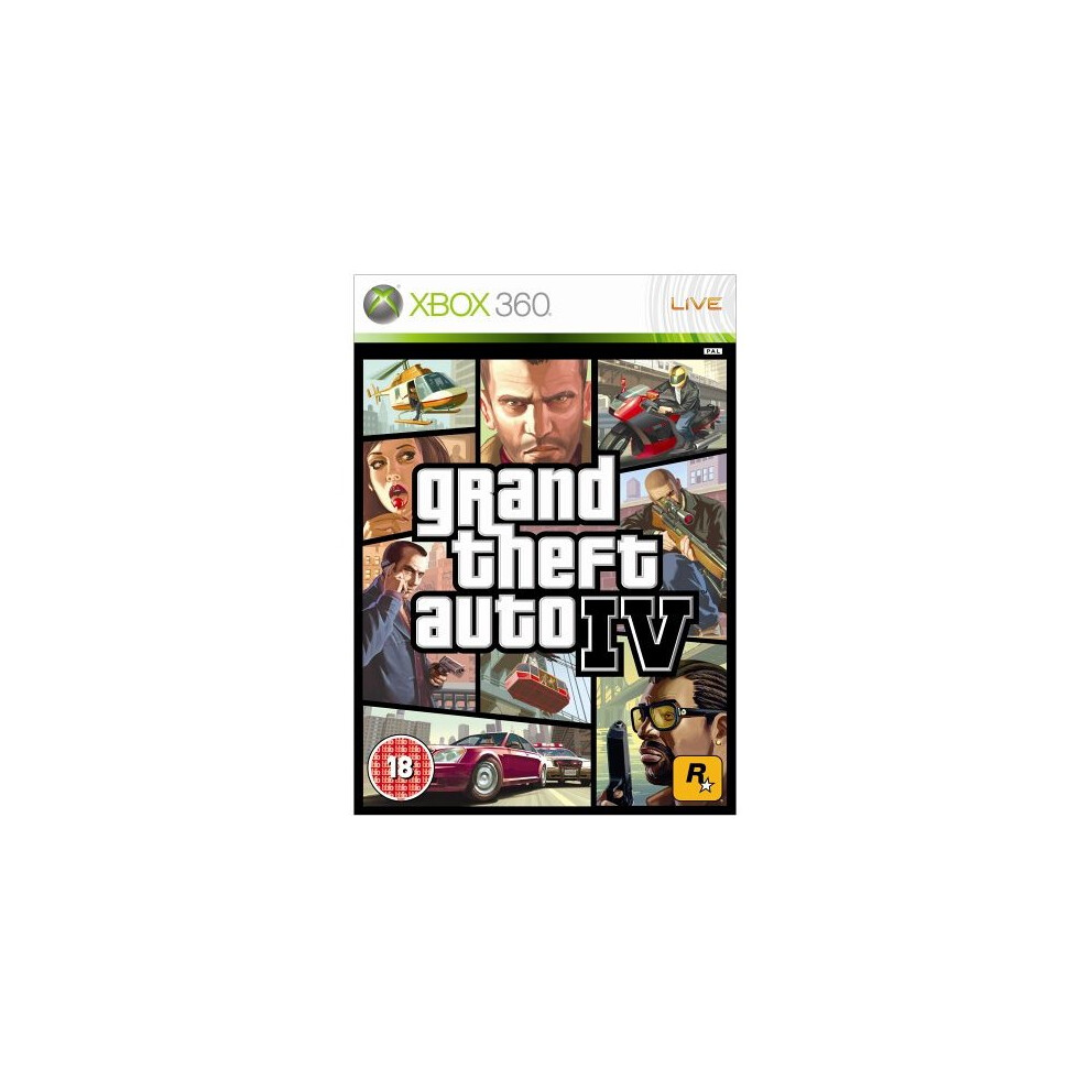 Grand Theft Auto IV (Xbox 360)