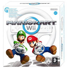 Mario Kart with Wii Wheel (Wii) - Wii Remote Not Included - Refurbished